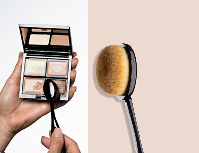 Hier sieht man eine Beauty Box mit manchen Camouflage Nuancen