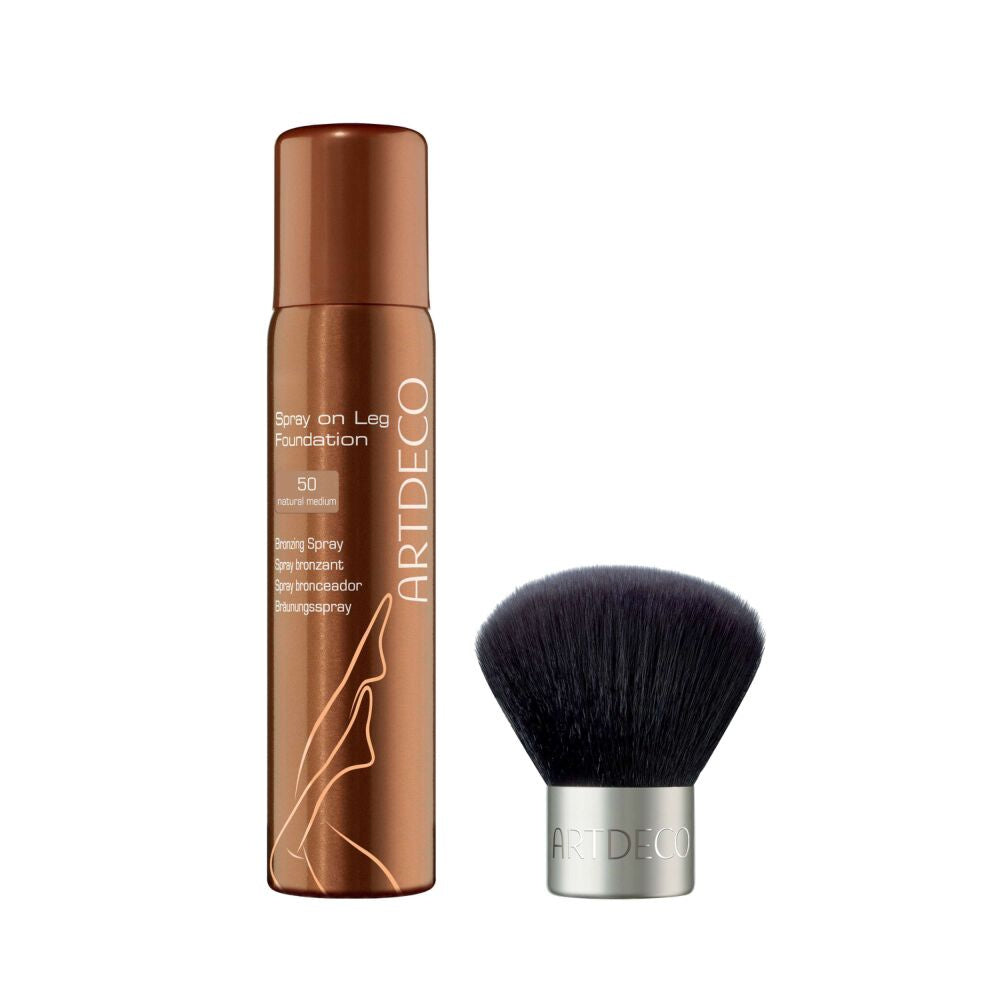 Spray on Leg Foundation (Nr. 50) Set - Brush gratis | ANGEBOT SELF TANNING SET 2 Z321