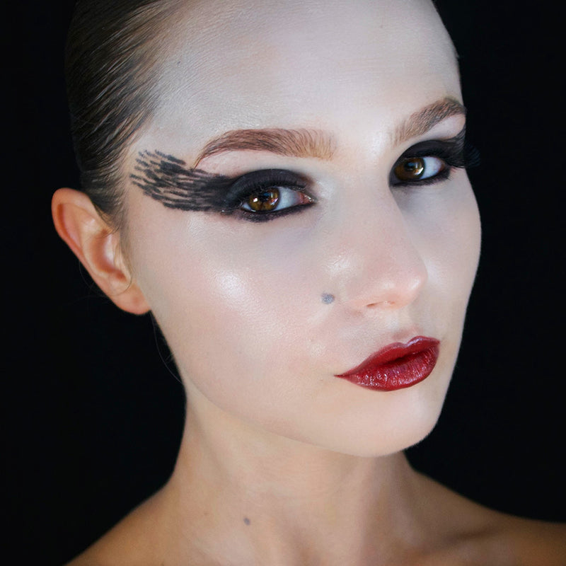 Fertig geschminkter Look des Schminktipps »Einfaches Halloween-Make-up«