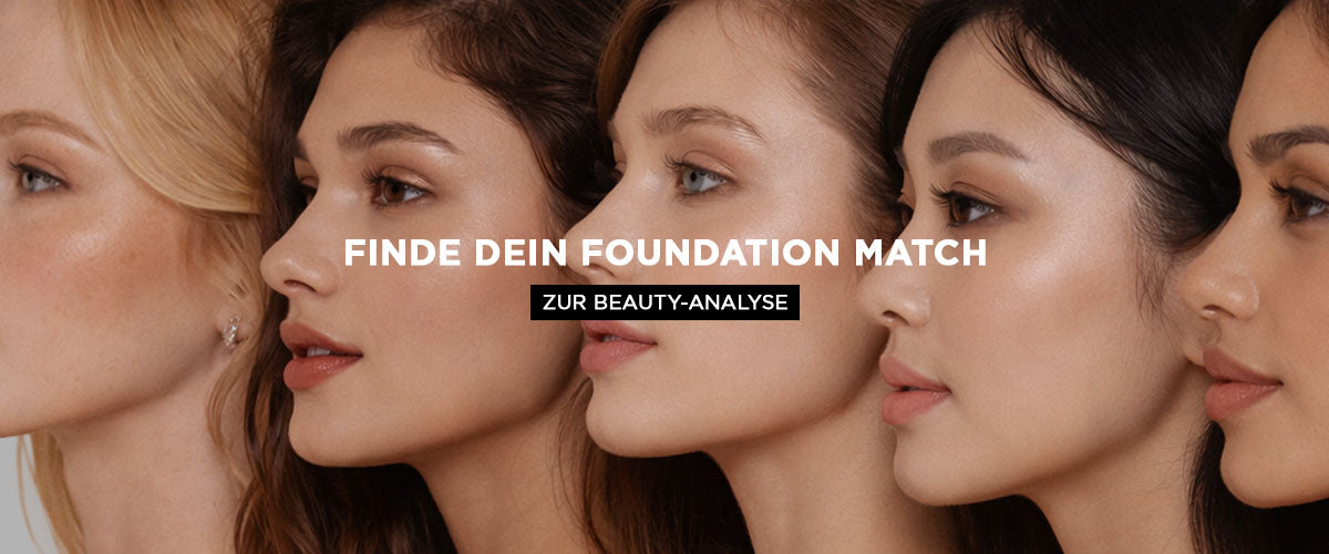 Jetzt Beauty-Analyse machen und die perfekte Foundation und dazu passende Farbe für Dich finden.