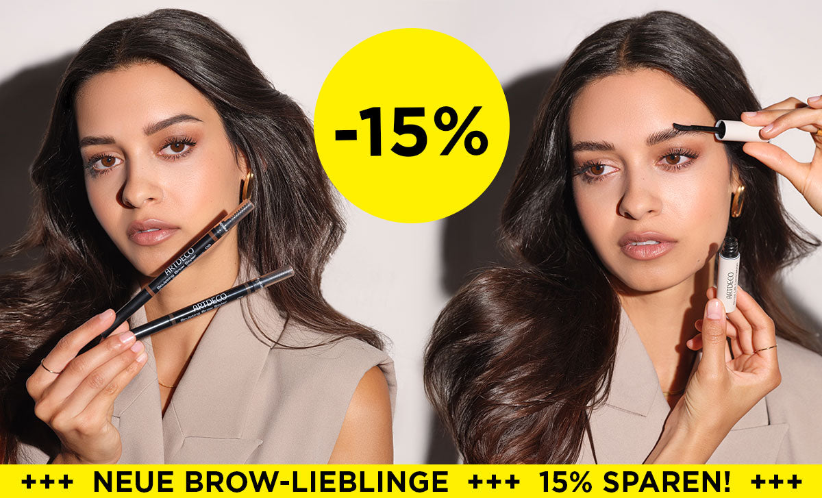 15% Rabatt auf ausgewählte Augenbrauensets