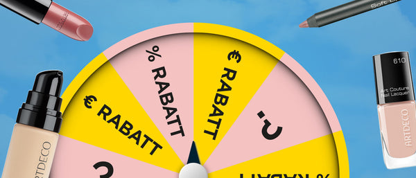 Dreh am Glücksrad und sichere Dir bis zu 20% Rabatt!