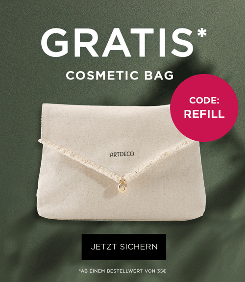 Sichere Dir die gratis Kosmetiktasche ab einem MBW von 35€