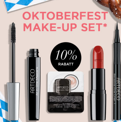 Sichere Dir Dein ideales Oktoberfest Make-up Set und spare 10%