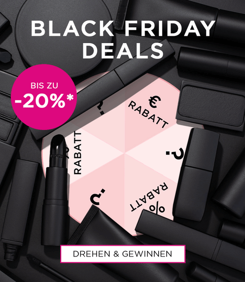 Black Friday Glücksrad bis zu 20% Rabatt & Gratis Goodies sichern