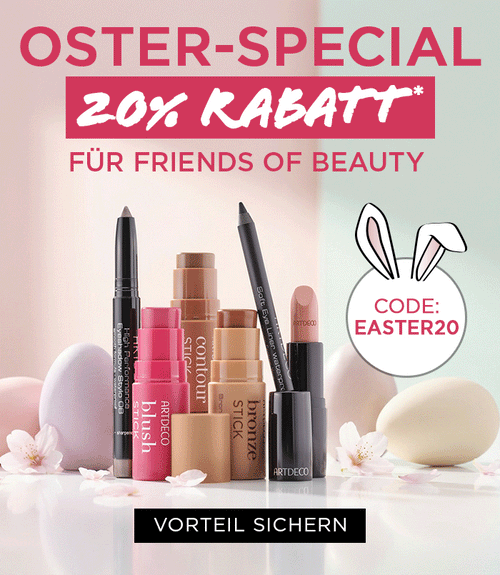 Oster-Special für Friends of Beauty | 20% Rabatt sichern mit dem Code EASTER20