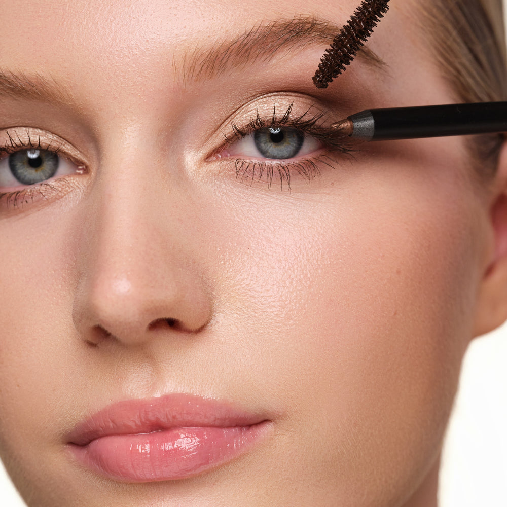 Fertiger Look des Schminktipps "Blaue Augen schminken"