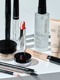 Übersicht der verwendeten Produkte für das Natürliche Make-up